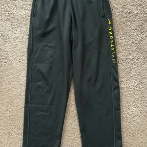 Nike Therma-fit Livestrong Mens Gray Sweat Pants size L